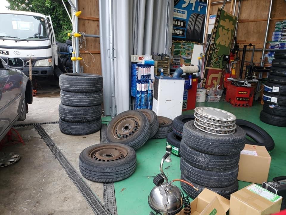 夏だ！タイヤ交換だっ！