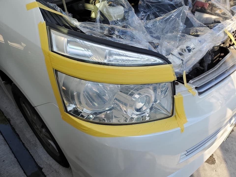 ヘッドライトクリーニング